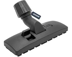 SQOON® Combi zuigmond universeel geschikt voor 30-37 mm aansluiting - Met nylon haren - Voor harde vloeren en tapijt - Past op meeste stofzuigers zonder merkgebonden koppeling