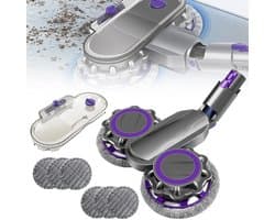 Elektrisch Nat En Droog Dweilen - Dweilkop Geschikt Voor Dyson V7/V8/V10/V11/V15 - Stofzuiger Reinigingszuigmond