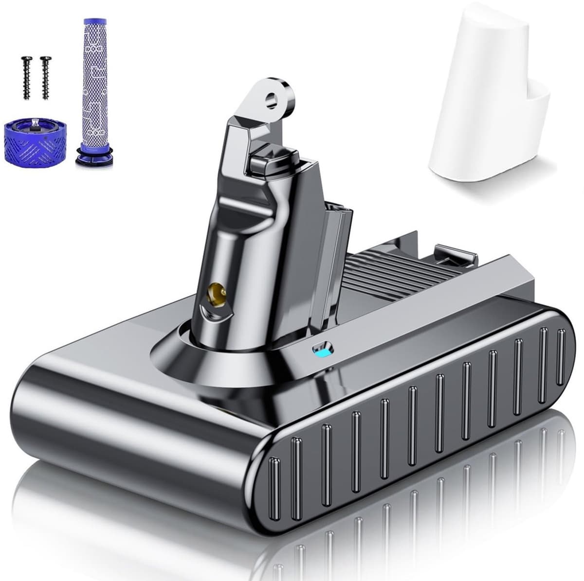 Accu voor V6, Reserveaccu voor DC62 DC58 DC59 DC61 — afbeelding 1