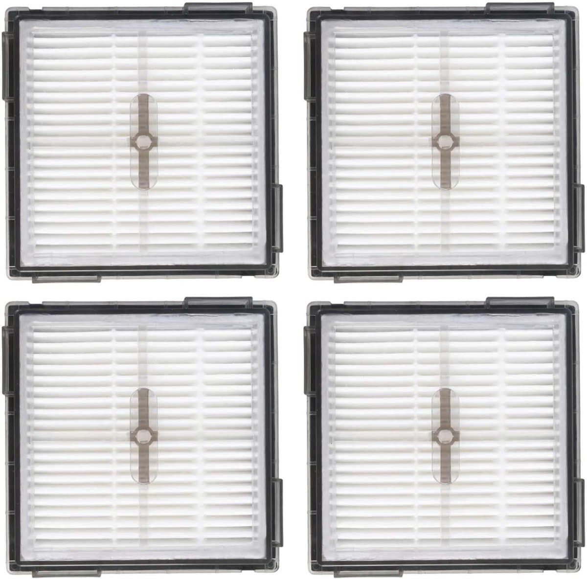 HEPA filters set van 4 - vervangingsaccessoires - wasbaar - efficiënt voor Robo.rock Q10 S5/Q10 S5+ - m-winkel — afbeelding 1