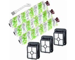 Borstelrolset voor CrossWave - 3 Rollen - 3 Filters - 1 Borstel