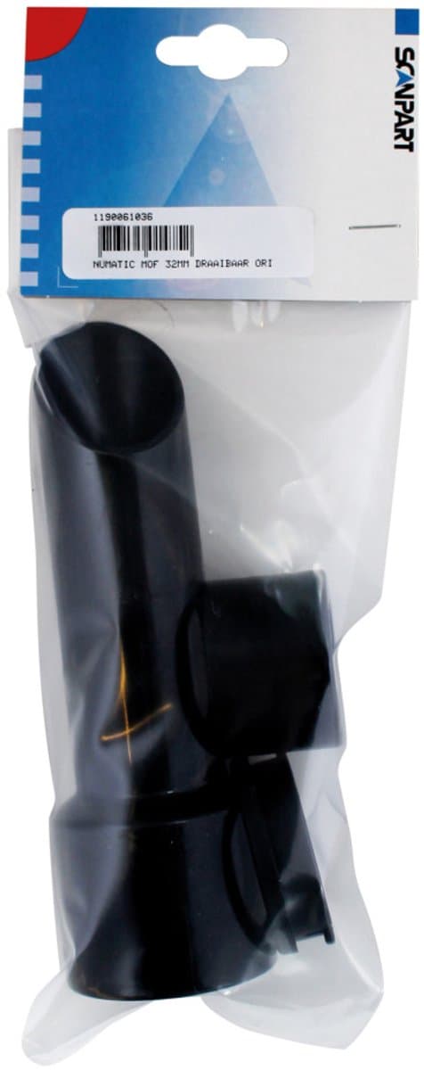 Scanpart stofzuigerhandgreep 32 mm - Geschikt voor Numatic Charles Henry Hetty Harry James George stofzuigers - Kort - Afgeschuind - 216295 - Origineel — afbeelding 1