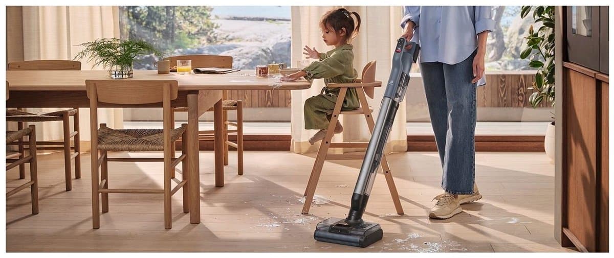 Electrolux EW82U2DB 3-in-1 steelstofzuiger Batterij/Accu Droog en nat Cyclonisch Zakloos 85 W Blauw 4,3 Ah — afbeelding 1