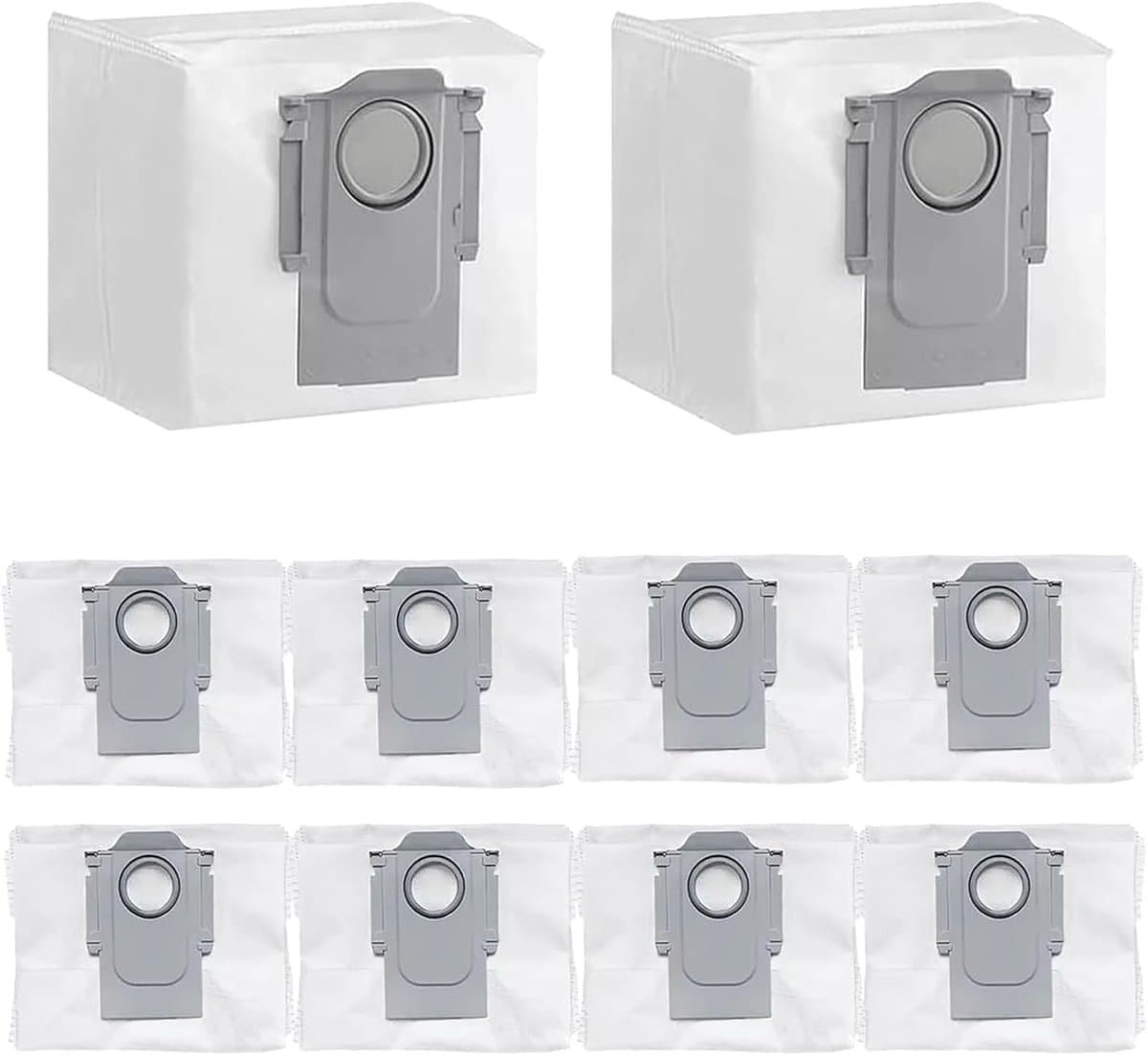10 Stuks - Stofzuigerzakken geschikt voor Roborock S8+/ S8Pro Ultra/ S7MaxV Ultra/ S7Pro Ultra/ Q7+/ Q7Max+/ Q8 Max+/ Q5+/ Q5 Pro+ - stofzakken zakken zuigstation — afbeelding 1
