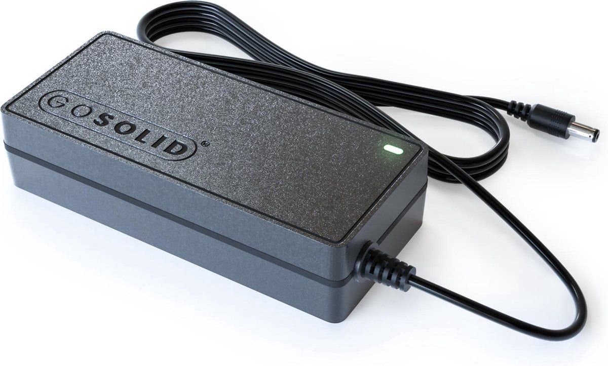 GO SOLID! ® Oplader 27V geschikt voor Klarstein Clean Butler 4G Silent 10033762/10033763 steelstofzuiger — afbeelding 1