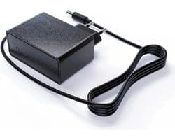 Oplader Steelstofzuiger - Oplaadkabel Adapter - Apparaat Opladen - Geïntegreerde Veiligheid - 100 cm Kabel - Zwart