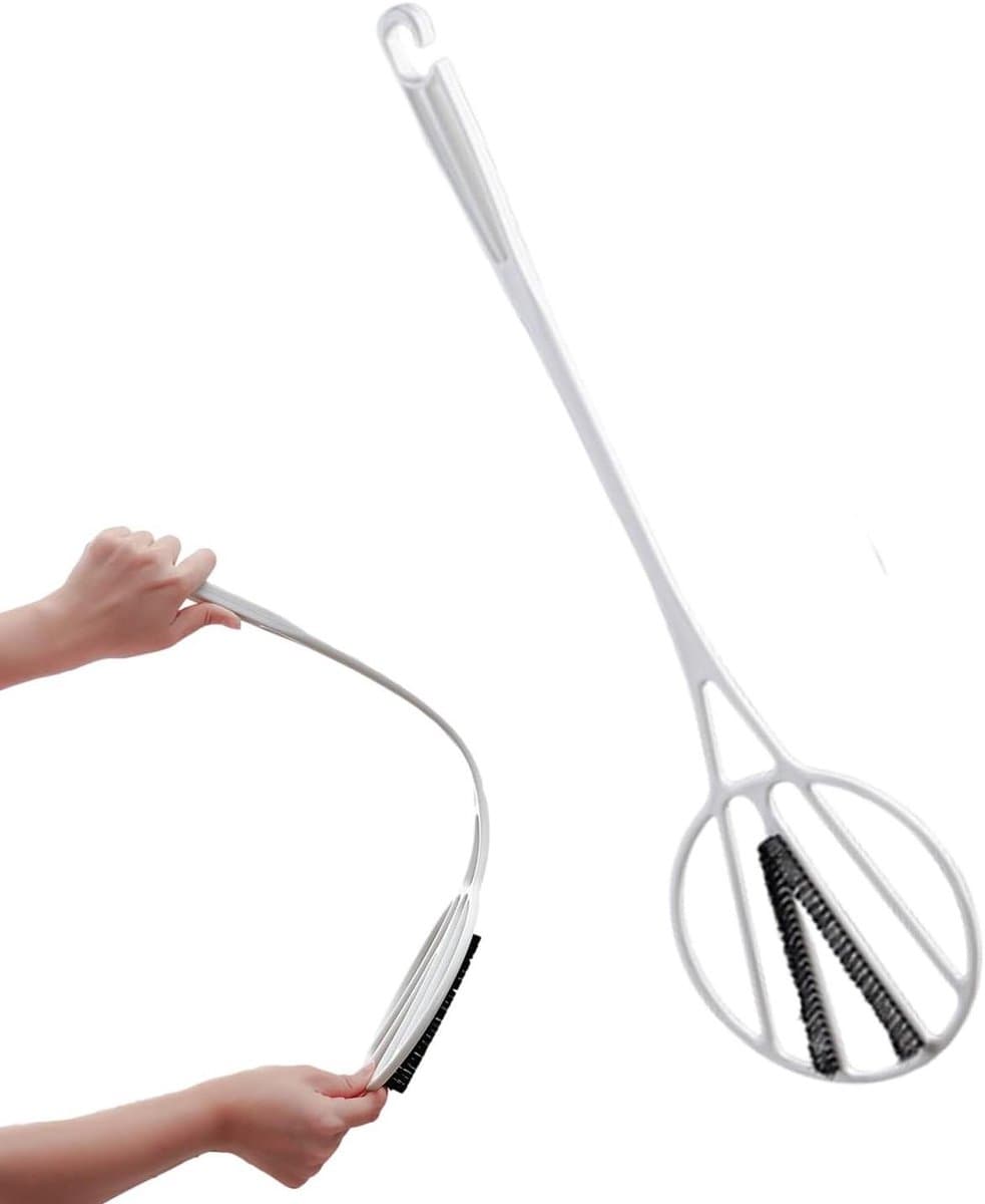 Handmatige Tapijtbeuker - Stofverwijderaar Tapijt - Huishoudelijk Reinigen - Lange Handgreep - 55.5x16cm - Wit — afbeelding 1
