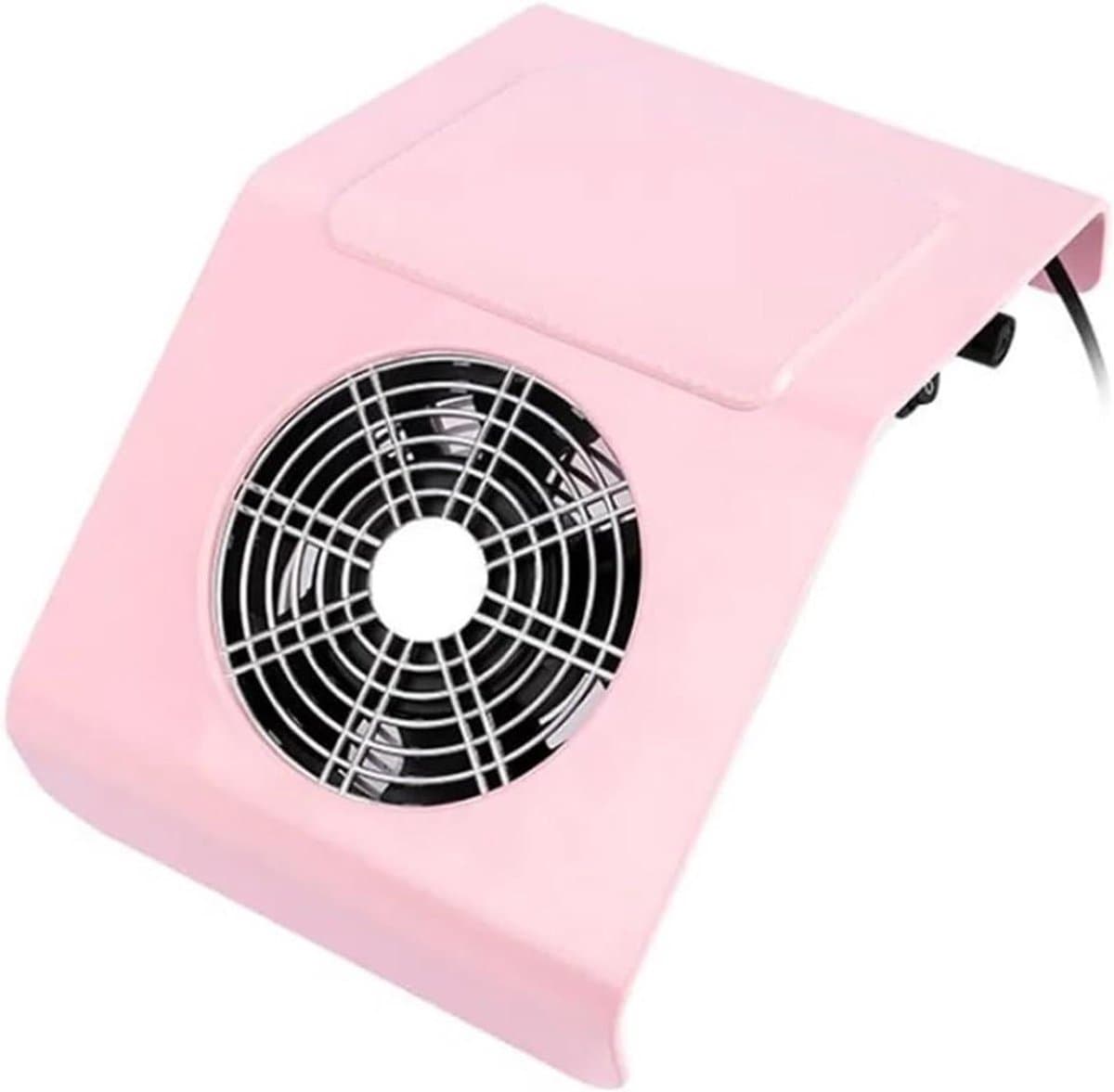 Nagelstofzuiger - Nail Dust Collector - Nagelstudio Apparatuur - Krachtige Zuigkracht - 17.78 cm - Roze — afbeelding 1