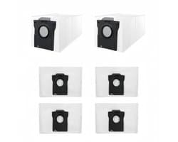 6 Stuks Stofzakken Geschikt voor Dreame D20 Plus & D20 Pro Plus - Vervangt RDB17 - 3L Stofzuigerzakken voor Afzuigstation