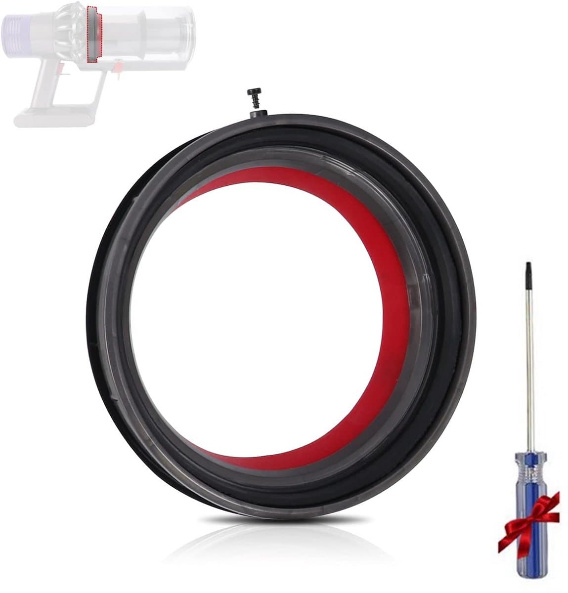 Reserve Afdichting Stofbak Dyson V10 – Compatibel met SV12, Waterdichte O-ring — afbeelding 1