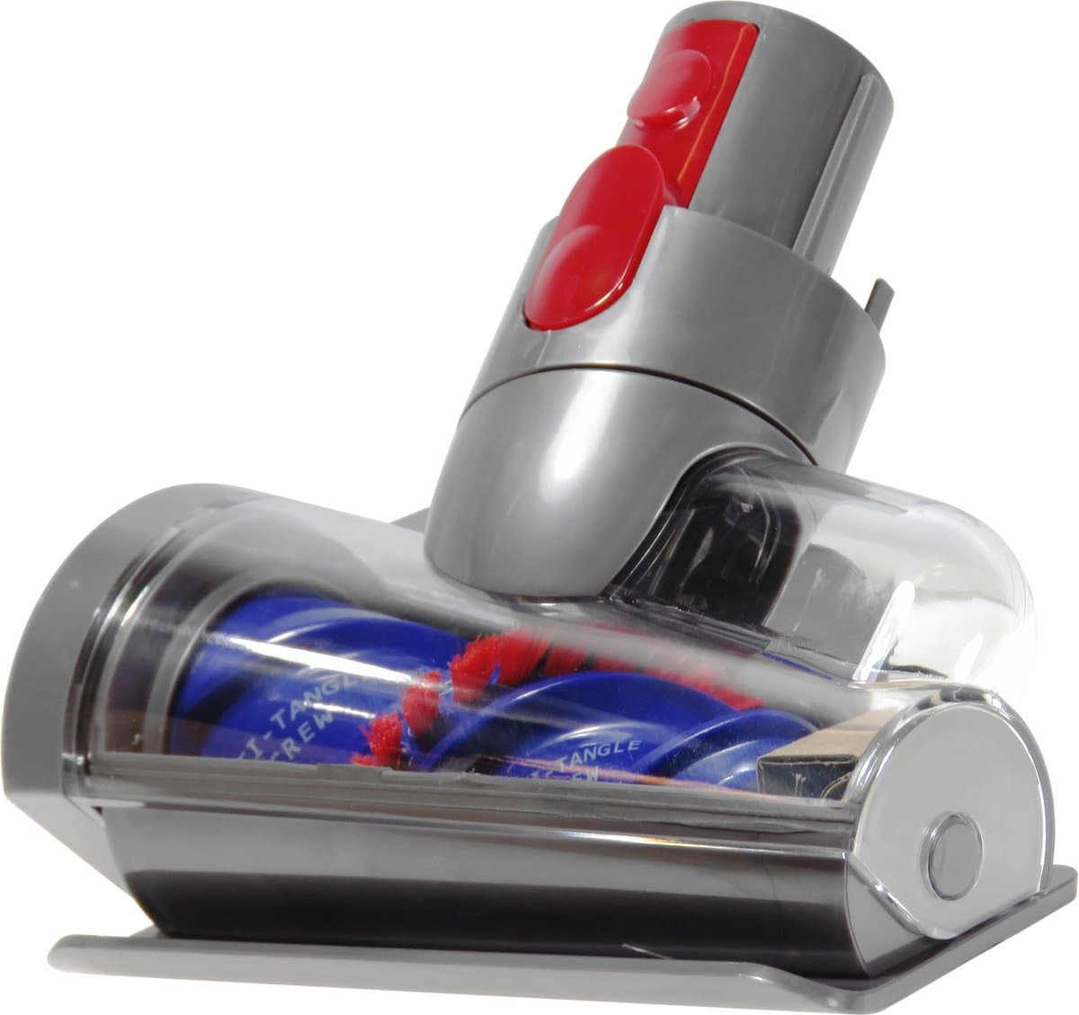 Dparts gemotoriseerde miniborstel geschikt voor Dyson steelstofzuiger series V7 V8 V10 V11 V15 Detect Outsize Cylone - Mini turboborstel mondstuk - Dierenharen stofzuigermond - Zuigmond — afbeelding 1