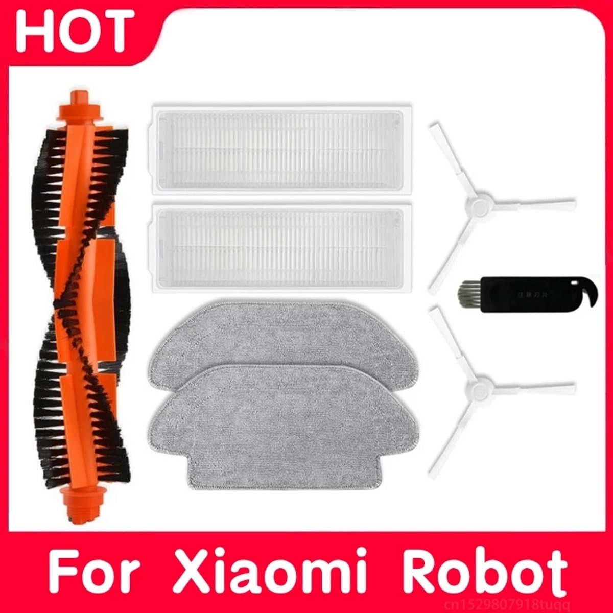 Accessoires Geschikt voor Xiaomi S10 S12 robotstofzuiger 8 onderdelen — afbeelding 1