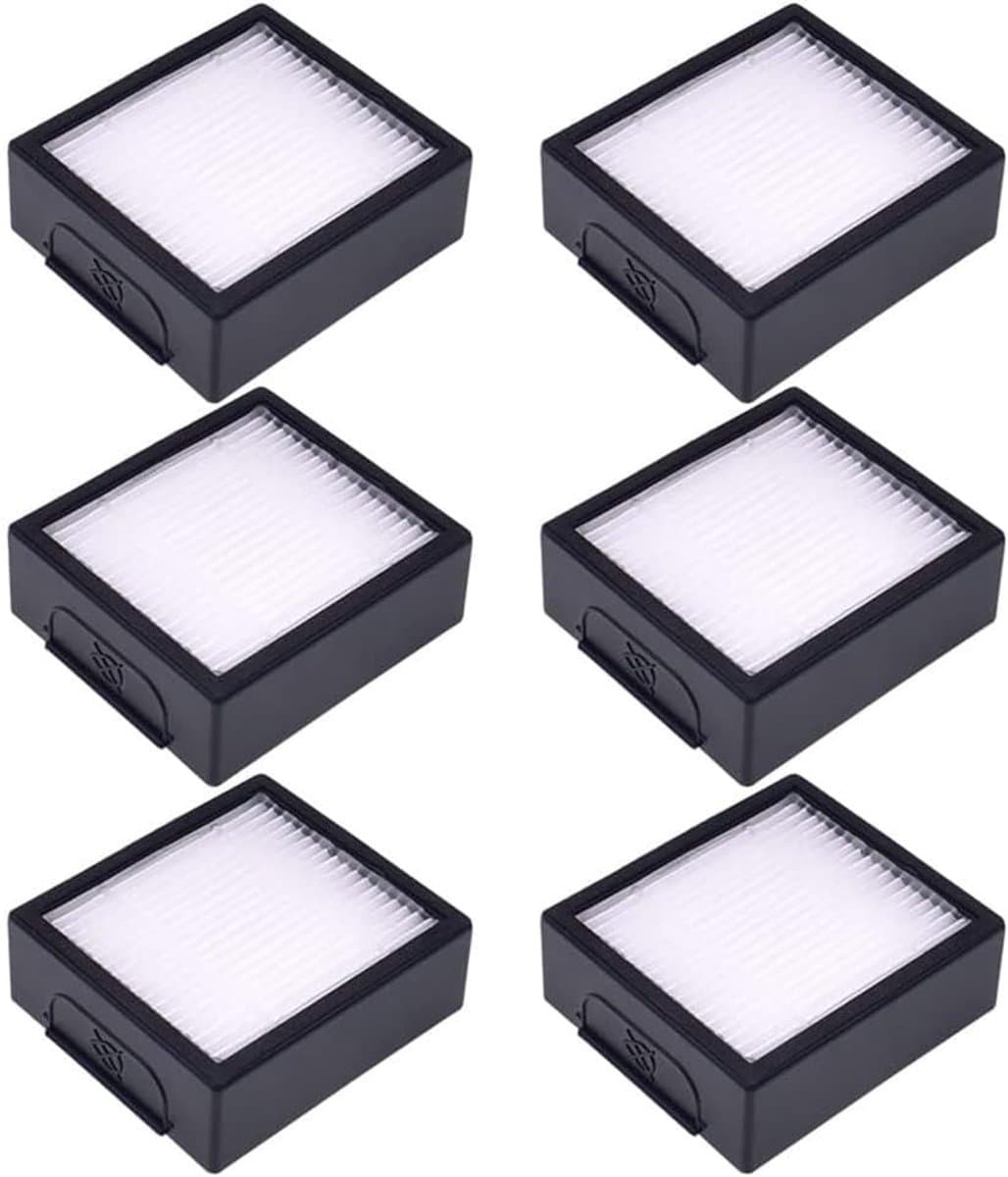 HEPA-filter - 6 stuks - Geschikt voor Combo for Roomba i3 i3+ i7 i7+ i4 i6 i6+i8 i8+/Plus E5 E6 E7 J7 - Geschikt voor iRobot Roomba Combo J7+ plus - robotstofzuiger HEPA-filters accessoirekit — afbeelding 1