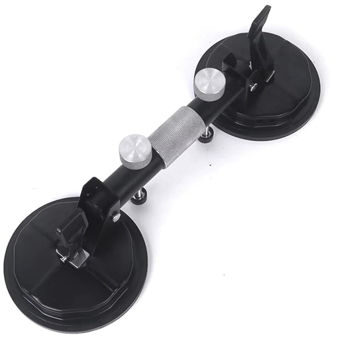 Zuignap Glasheffer - Vacuüm Sucker Tegel Lifter - Materiaal Verplaatsen - Verstelbare Zuigkracht - 150KG - Zilver — afbeelding 1
