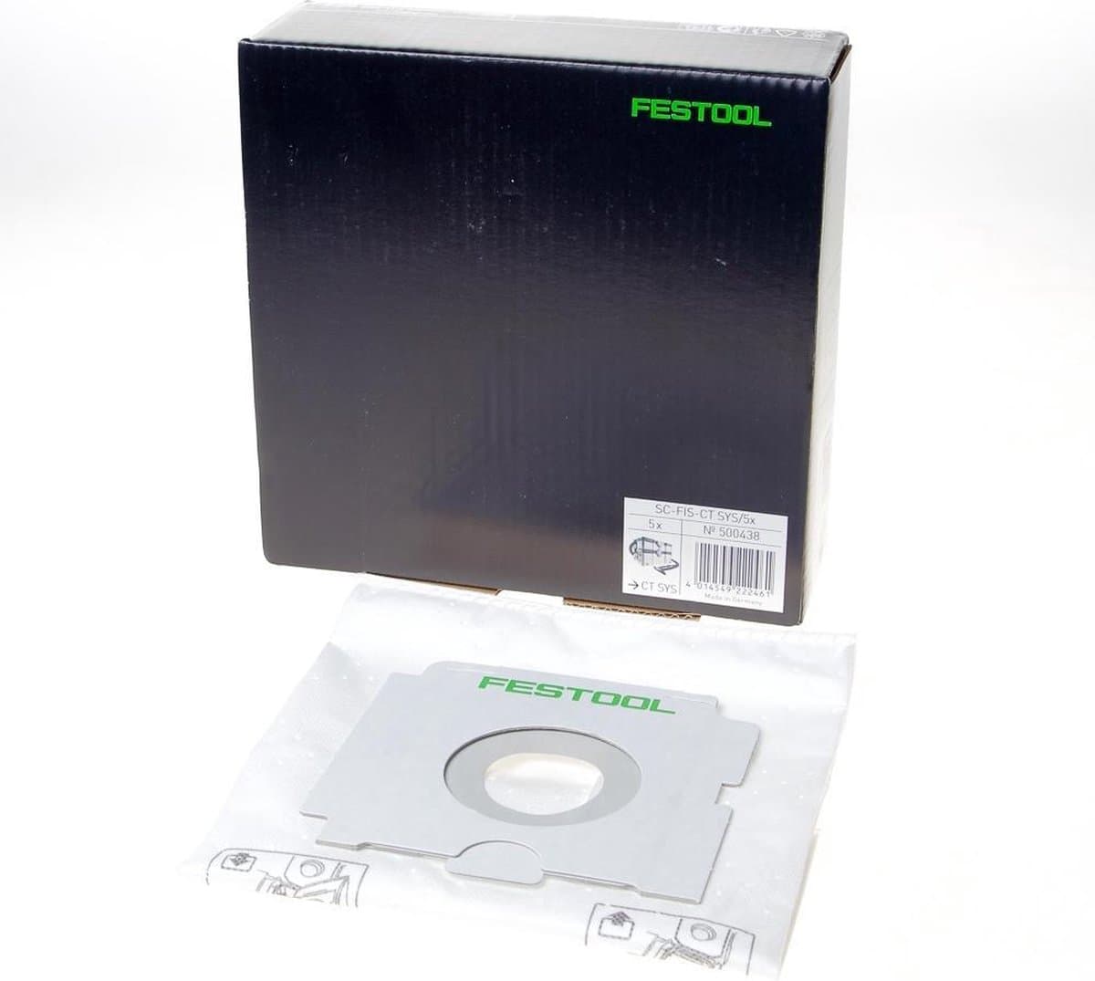 Festool 5x SELFCLEAN Filterzak SC FIS-CT SYS - 500438 — afbeelding 1