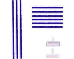 9 stuks pluche strips - Zachte pluche strips accessoires voor Dyson V6 V7 V8 V10 V12 V15 DC58 DC59 DC62 DC72 DC74 stofzuiger reinigingskoppen reserveonderdelen