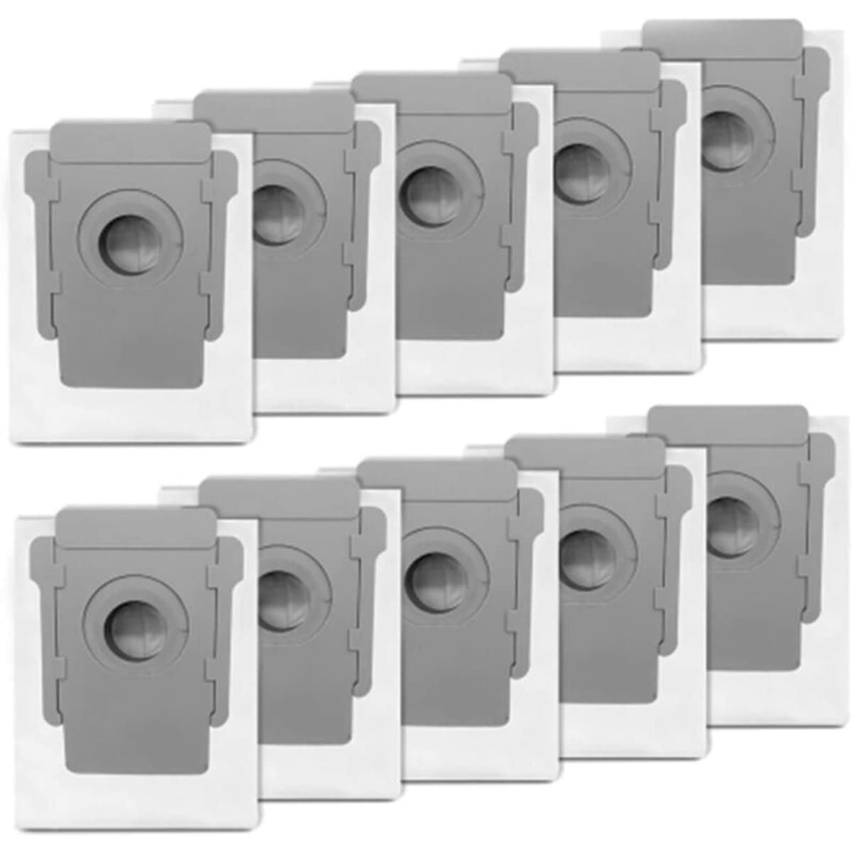 10 stuks zuigzakken voor iRobot Roomba I & S-serie - i7 (7150) i7 + / Plus (7550) i3 + (3550) i6 + (6550) i8 + (8550) s9 (9150) s9 + / Plus (9550) - Compatibel met Clean Base — afbeelding 1