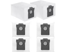 6 stuks stofzakken voor Dreame L10/L10s Pro/L40/L40s/L50/Aqua10 Ultra- L20/X40/X50 Ultra Complete- voor Mova E30/E40/V50/P50/P50s/Z60 Ultra stofzuiger- 3,2 l capaciteit stofzuigerzakken