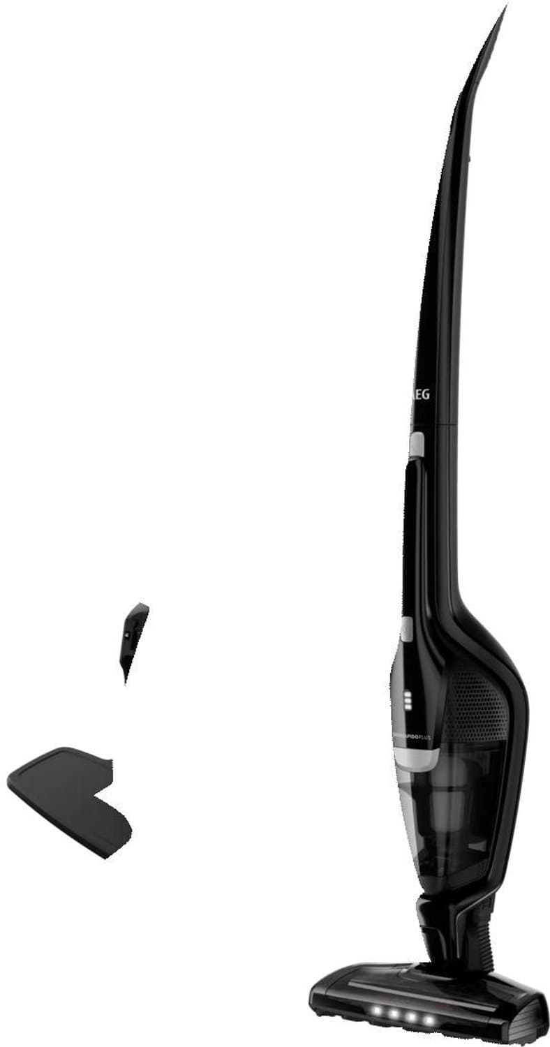 AEG CX7-3-45EB Ergorapido Plus - Steelstofzuiger - UltimatePower zuigmond - Kierenzuigmond - Ebony Zwart — afbeelding 1