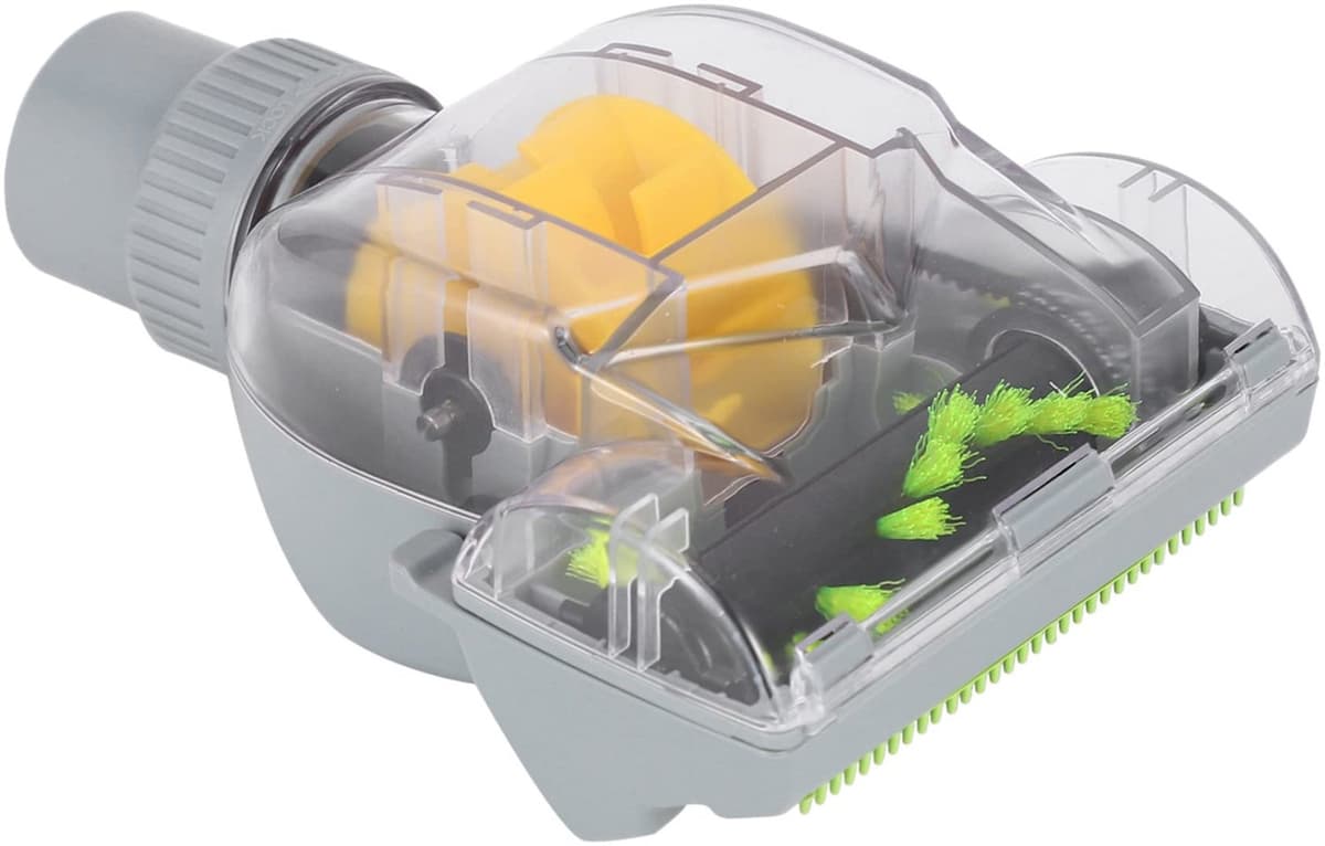 Turbo Borstel Mini - Universeel 32-35 mm - Diepe Reiniging - Stof en Vuil - Geschikt voor Meubels en Vloeren - Inclusief 2 Adapterringen - Stofzuigerborstel — afbeelding 1
