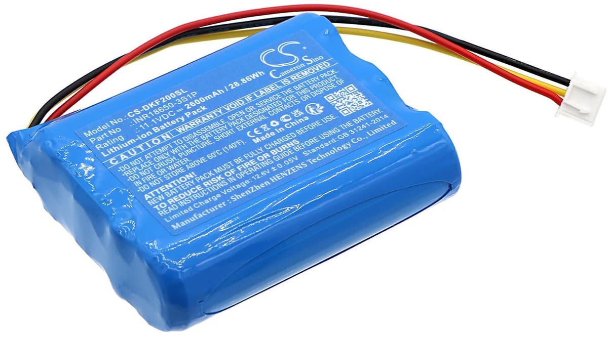 Stofzuigeraccu - 2600mAh - 11.1V - Li-ion — afbeelding 1
