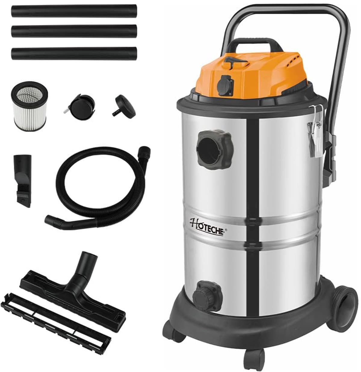 1200 W Nat/Droog Stofzuiger - 40 L Container — afbeelding 1
