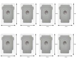 Geschikt voor Vervangende onderdelen Geschikt voor iRobot Roomba i3 i4 i6 i7 i8/Plus E5 E6 E7 Borstels Filters