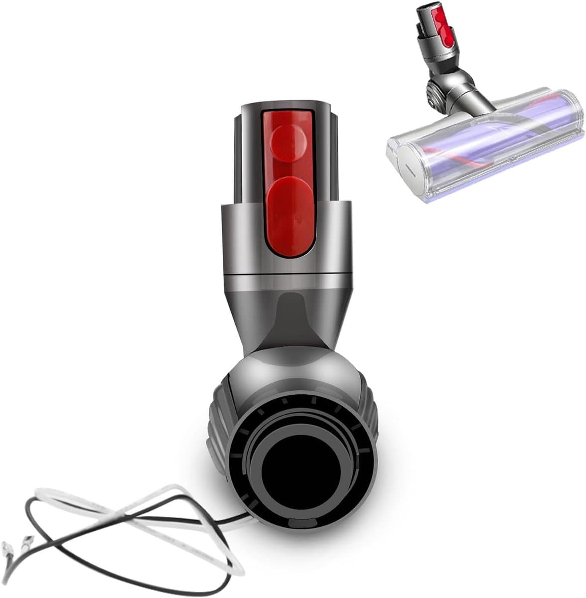 50 W Direct Drive Head Connector - Stofzuiger borstel aansluiting voor Dyson V8 V10 — afbeelding 1