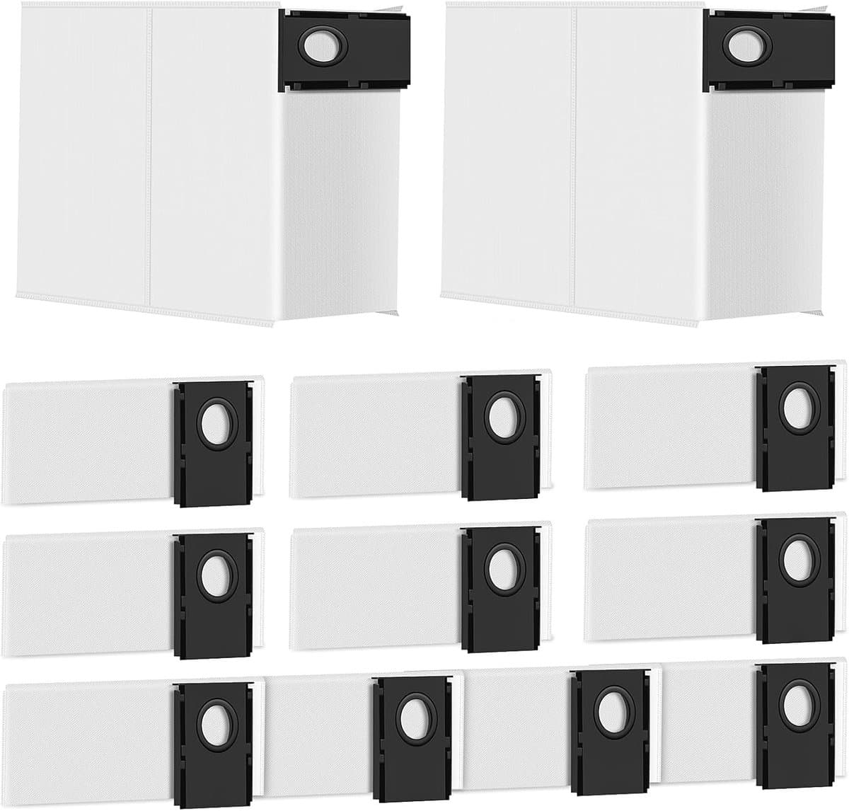 12 stuks stofzakken voor Eureka J15 Pro Ultra Robotstofzuiger, 3L Grote Capaciteit Wegwerp Vervangende Stofzak — afbeelding 1