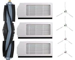 Geschikt voor ECOVACS DEEBOT T10 Plus Robotstofzuiger Hoofdborstel Zijborstel Filter Reserve-accessoire