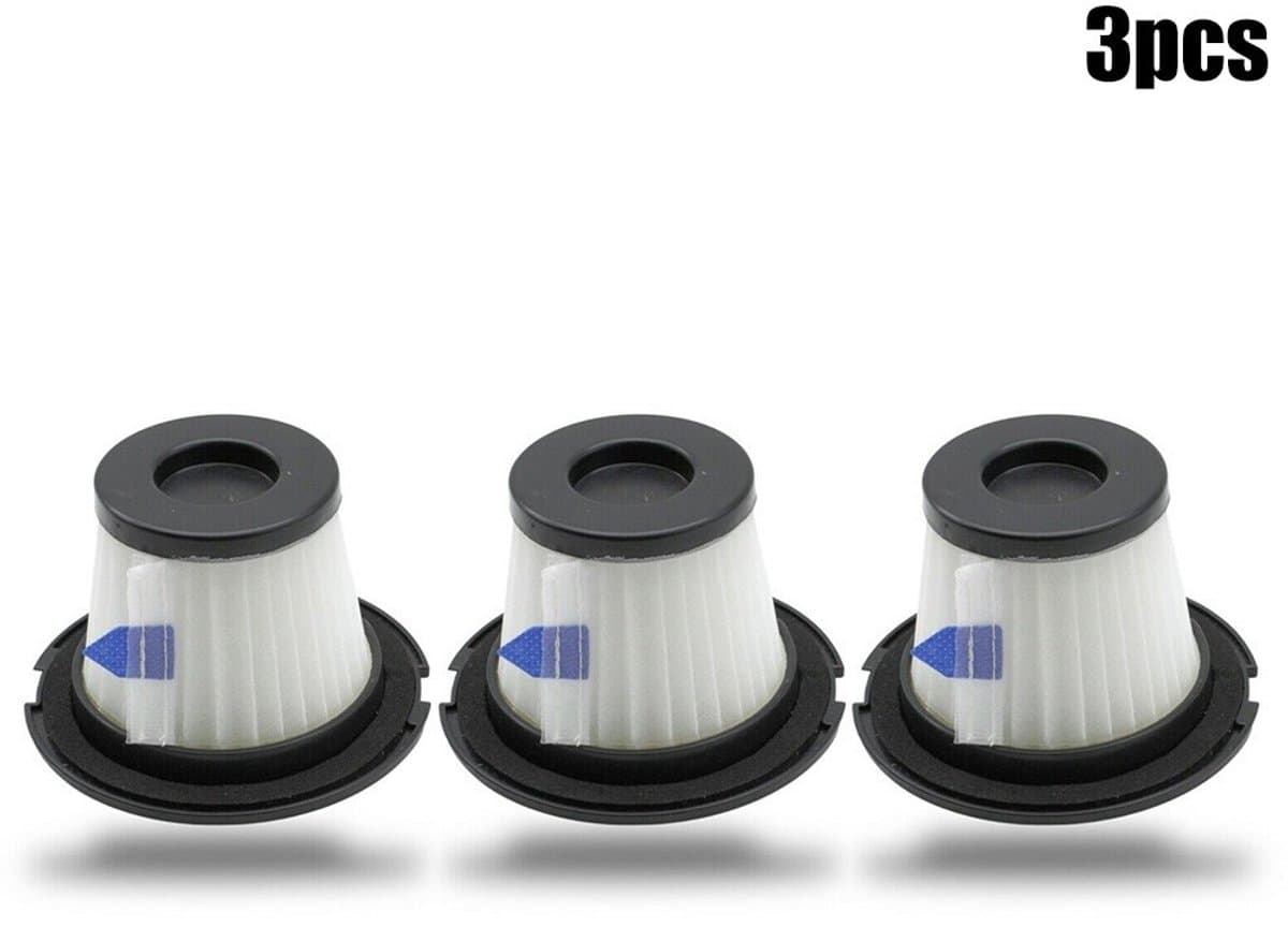 3-delige set vervangende filters voor slaapkamergebruik, stofzuigeraccessoires — afbeelding 1
