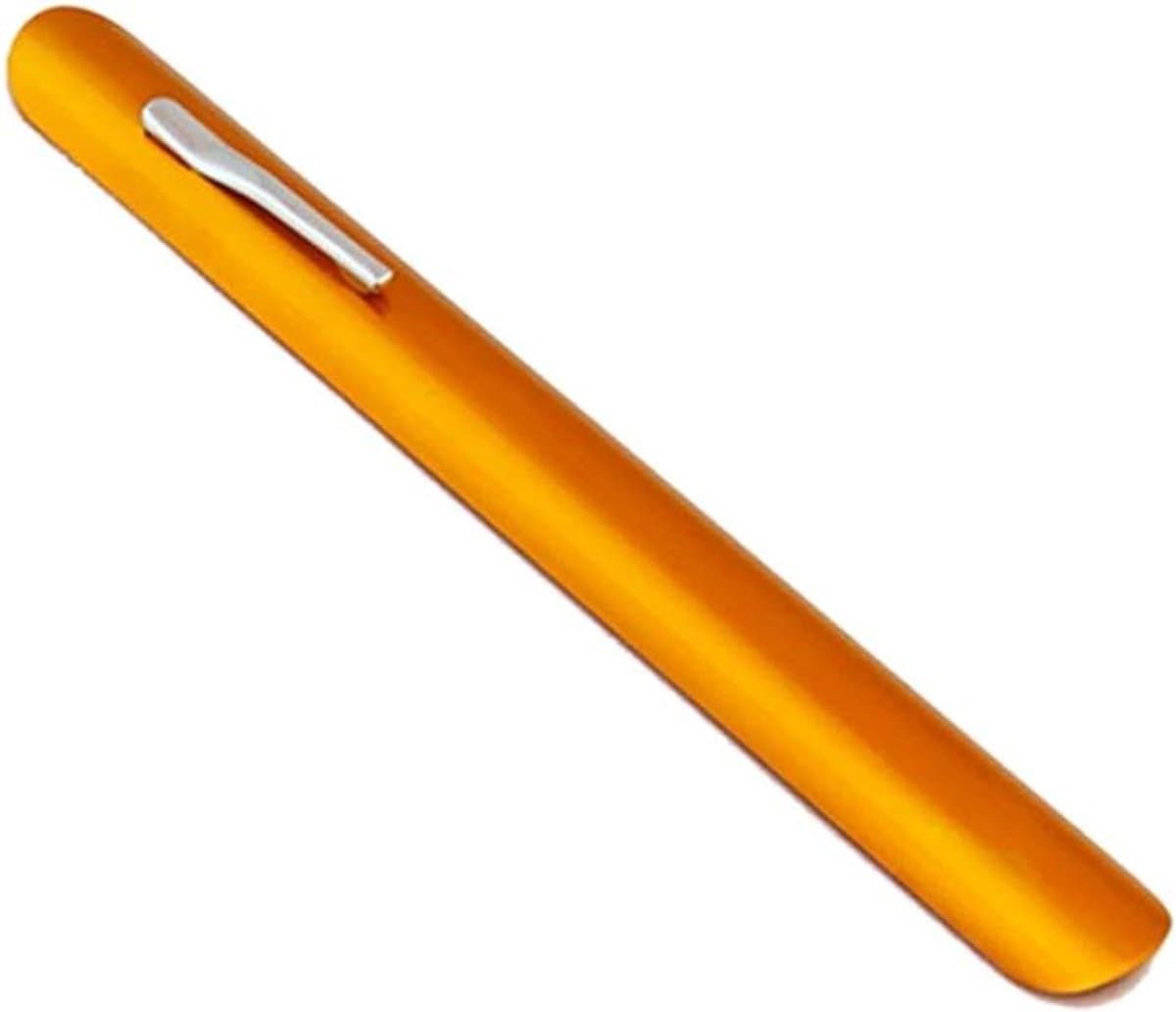 Tafelkrabber Kruimelveger - Kruimelschraper Bureau - Snel Tafels Schoonmaken - Duurzaam Aluminium - 15 cm - Goud — afbeelding 1