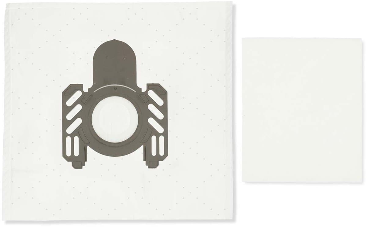 Nedis Stofzuigerzak - 4 Stuks - Synthetisch - Meest verkocht voor: AEG Gr. 5/5s and Electrolux ES 51 / AEG GR5 / Electrolux E51 - Wit — afbeelding 1