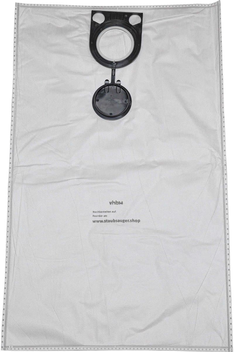vhbw 100x stofzakken, compatibel met Starmix ISP iPulse ARM-1435 EW en ISP iPulse L-1635 BASIC stofzuigers – 46,2 cm x 36,1 cm, wit — afbeelding 1