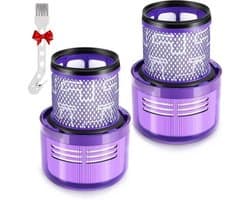 Wasbare vervangende HEPA-filters geschikt voor de Dyson V11 Absolute Extra Pro, V15 Detect draadloze stofzuigers SV14, SV17 en SV22.