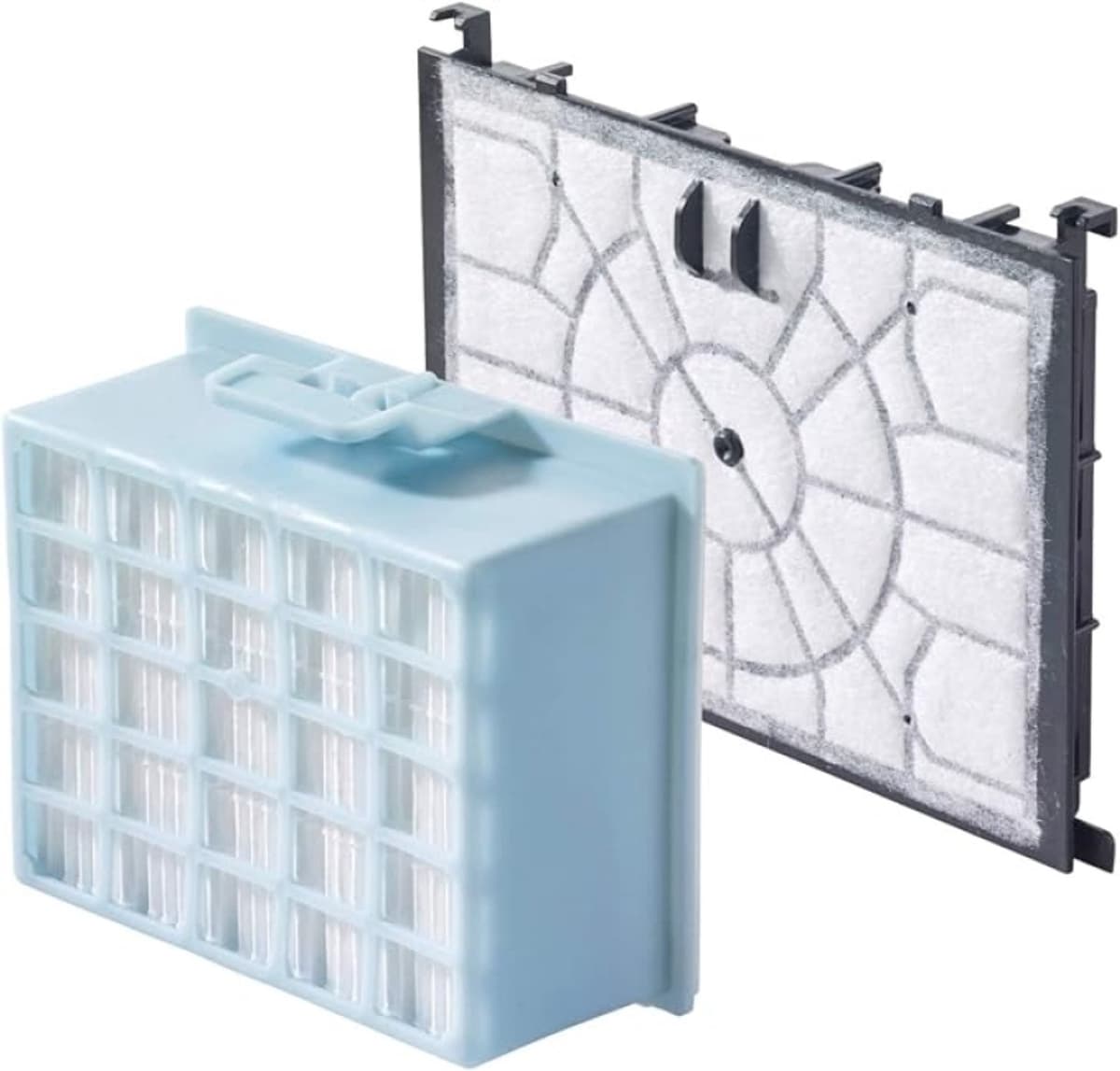 HEPA-filter + motorfilter voor Siemens VSZ4GRED stofzuiger Z 4.0 quattroPower Technology - vervangt VZ156HFB / VZ02MSF — afbeelding 1