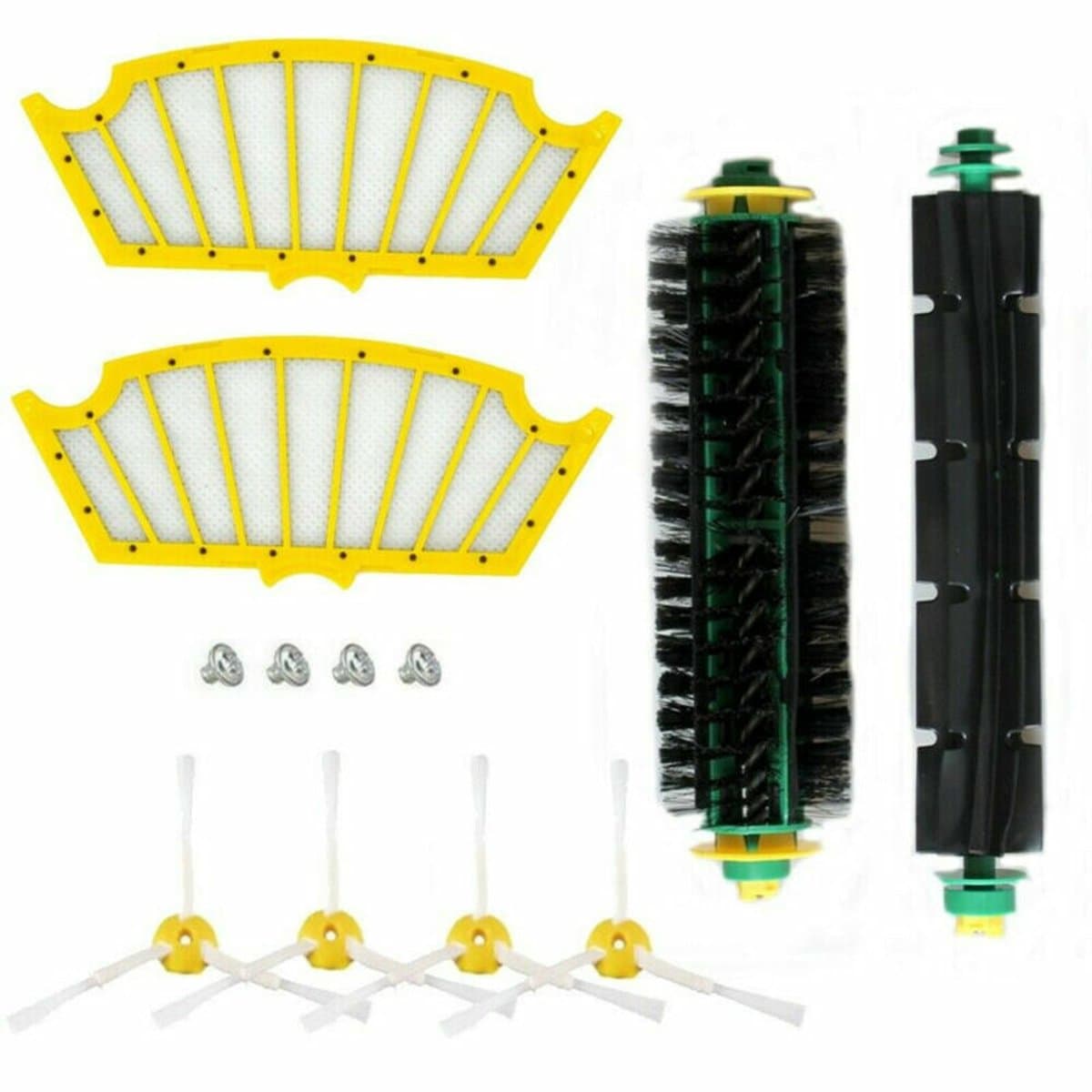 Geschikt voor Borstelonderdelenset Geschikt voor iRobot Roomba 530 540 550 560 570 580 551 561 555 500-serie — afbeelding 1