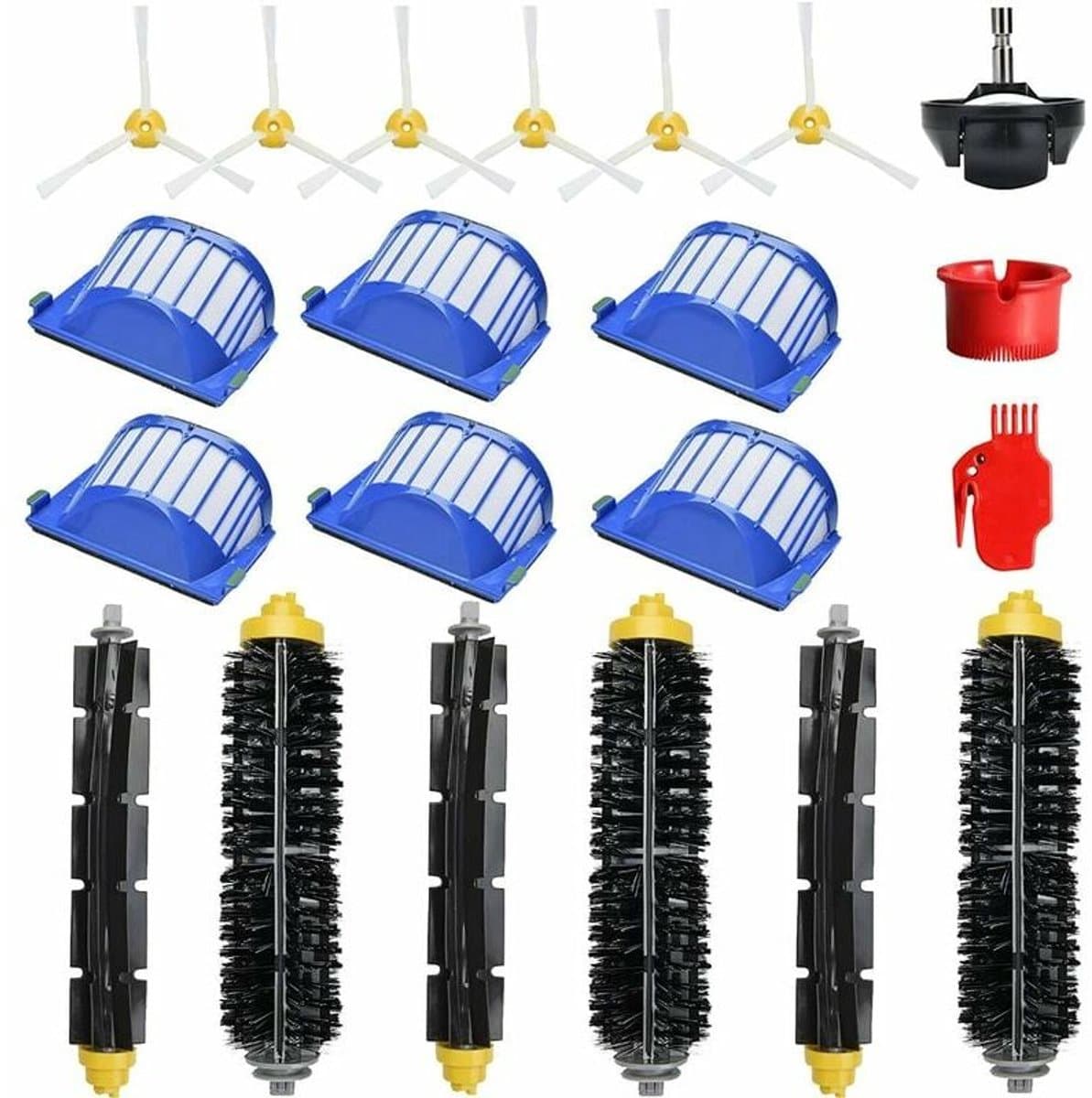 Vervangende Rollen, Filters & Borstels Kit Geschikt voor iRobot Roomba 600 Series (671, 692, 694, 697, 698, 650, 651, 660, 690) — afbeelding 1