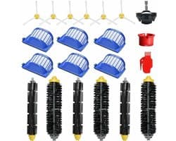 Vervangende Rollen, Filters & Borstels Kit Geschikt voor iRobot Roomba 600 Series (671, 692, 694, 697, 698, 650, 651, 660, 690)
