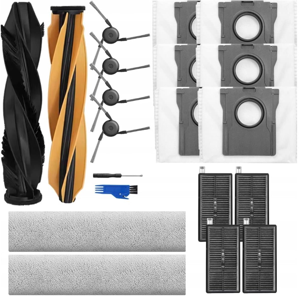accessoireset compatibel met Dreame Aqua10 Ultra Track / Complete - goede kwaliteit vervanging — afbeelding 1