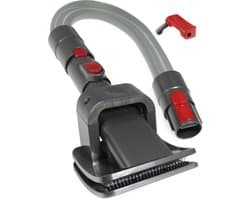 Dparts hondenborstel set geschikt voor Dyson V7 V8 V10 V11 V12 V15 - stofzuiger slickerborstel opzetstuk - honden en katten dierenborstel - dierenharen vacht - Groom Tool met Trigger Lock