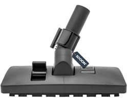 SQOON® Combi zuigmond geschikt voor Nilfisk stofzuigers - Aansluiting 32 mm - Breedte 27 cm - Met nylon haar en parkeerstand - Vervangt origineel Nilfisk model