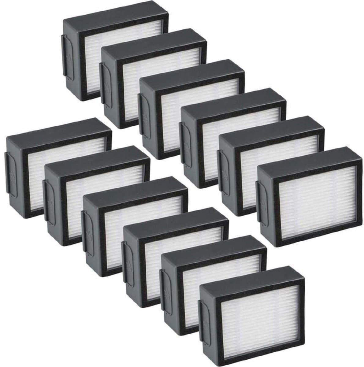 12-Pack Vervangende Filters voor de iRobot Roomba, Hoogwaardige Accessoirekit voor Stofzuigers, Compatibele Filters voor i3/i4/i6/i7/i8, E5/E6/E7/J7, Regelmatige Onderhoudskit voor Optimaal Reinigingsprestaties — afbeelding 1