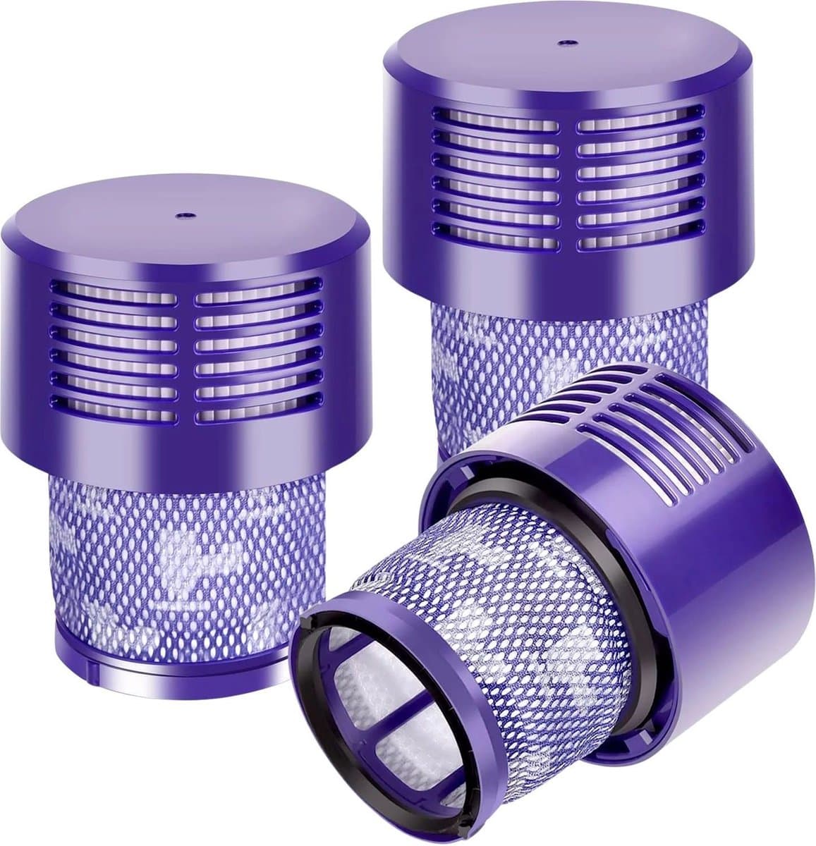 Dyson V10 Filterset (3 Stuks, Plus.Parts® alternatief voor 969082-01) — afbeelding 1