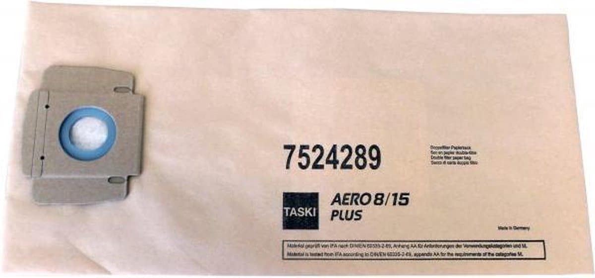 Stofzuigerzakken taski aero 8/15 10 stuks — afbeelding 1
