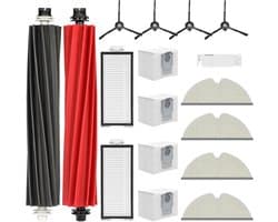 17 pieces accessories for Roborock Q5 Pro+ /Q5 Pro/Q5 Max+/Q8 Max+/Q8 Max Vacuum Cleaner, 2 Main Brushes, 2 HEPA - ShopVlot