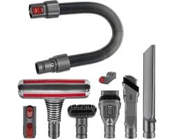 Dit product is geschikt voor borstelkopsets, mondstukken, slangaccessoires en verlengkabels, en is compatibel met geschikt voor Dyson V6, V7, V8, V10, V11, V15, DC34, DC35, DC59 en DC62.