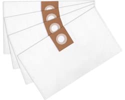 VONROC Stofzuigerzakken synthetisch voor VONROC VC504AC, VC506AC & VC509AC – 4 stuks