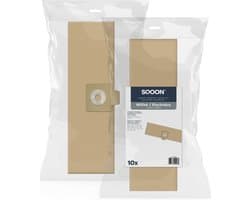 SQOON® Stofzuigerzakken Geschikt voor Electrolux / Nilfisk UZ 934 - Vervangt 1406905020 / 53190073006 / 9001968396 - 10 Stuks