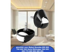 2 Pack Voorwiel Caster Montage Vervanging geschikt voor iRobot Roomba 800 900 700 600 500 Serie Stofzuiger 560 650 690 770 860 890 960 980